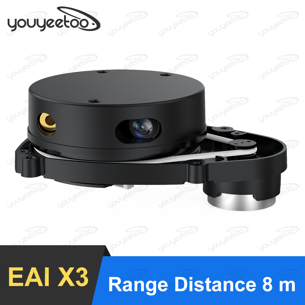 YDLIDAR X3 Lidar Sensor - 8 Meter, 360°,TOF, Robot ROS teaching and research