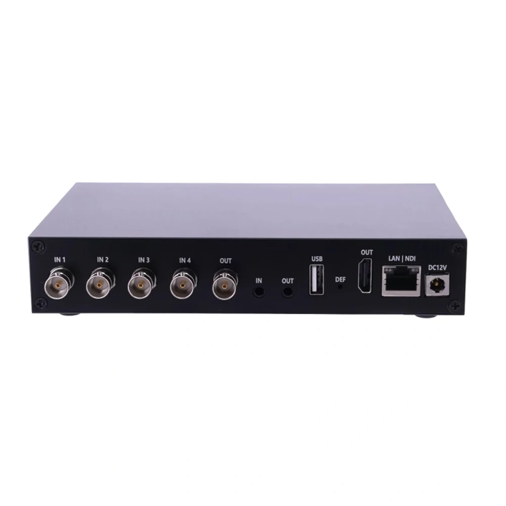 LinkPi ENC4S NDI Encoder - 4x SDI Encoder, 4K Decoder SRT, NDI, RTMP Live Streaming