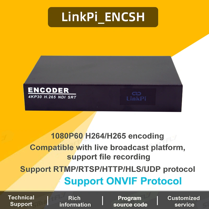 LinkPi ENCSH - NDI Encoder Live broadcast,Decoder HD 4K30Hz