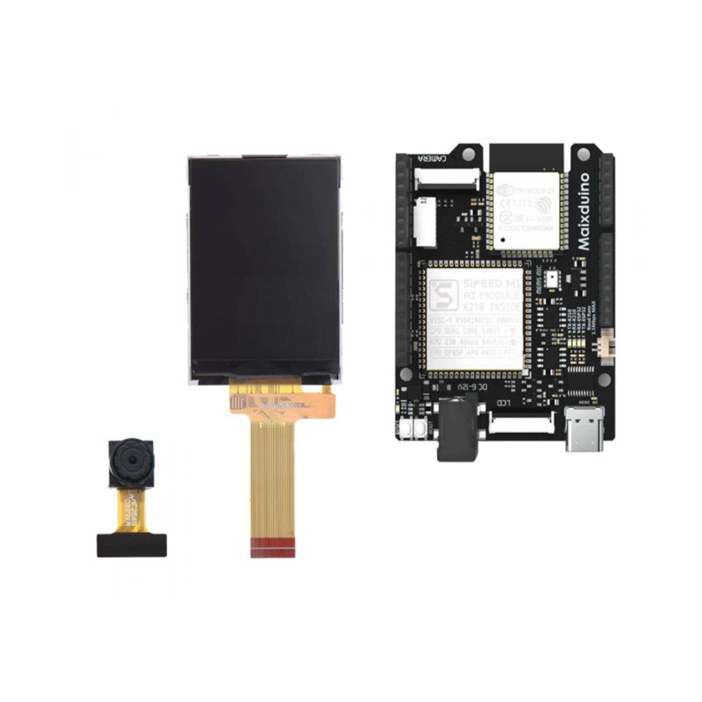 Sipeed Maixduino AI Development Board K210 RISC-V AI+lOT ESP32 Compatible With Arduino. Board 1st RV64 AI board for Edge Computi