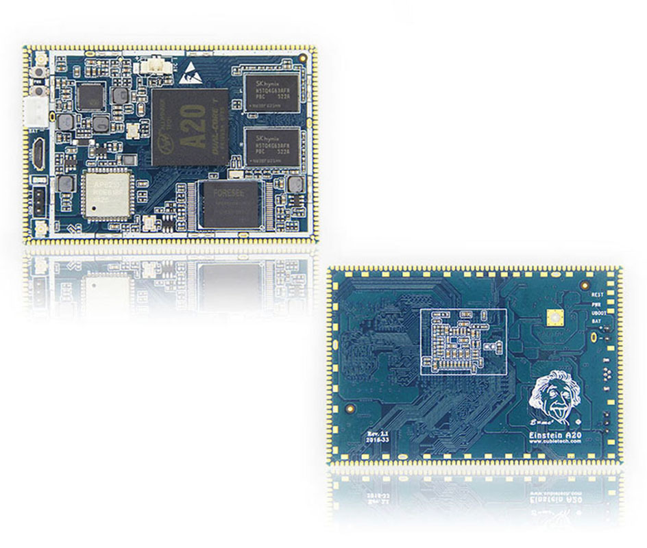 CubieAIO A20 Einstein A20 Core Board Open Source Android Linu Allwinner A20, Cortex A7 with Dual Core,ARM Demo Board