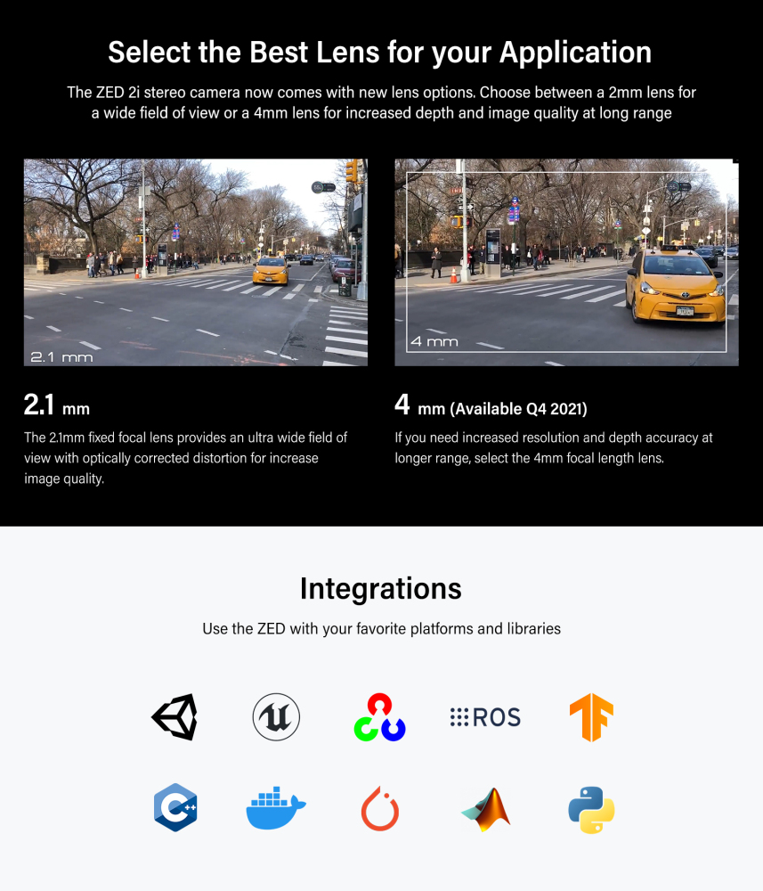 ZED 2i Stereo camera,Depth Camera, IP66