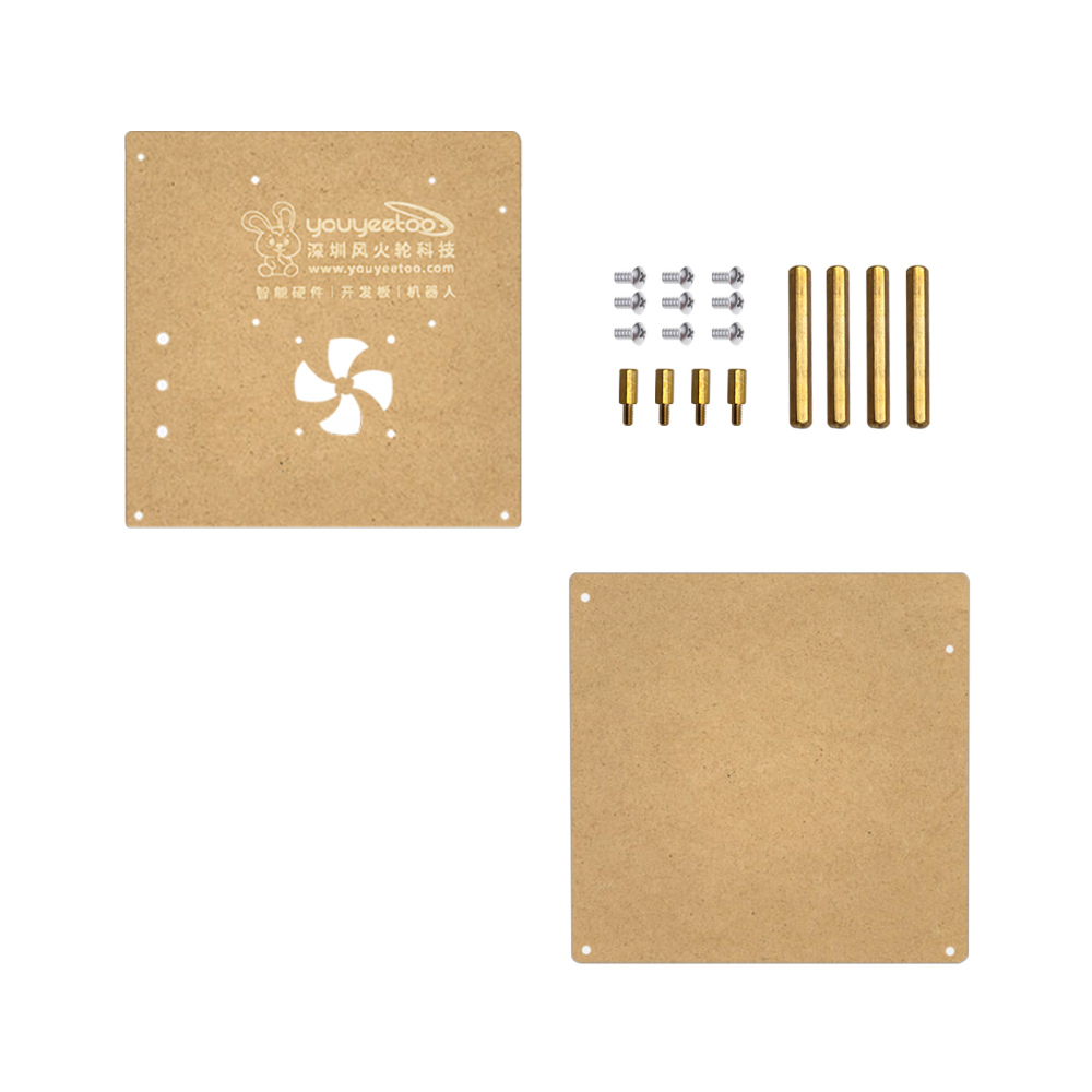 Smartfly Acrylic Case for ITX-3588j Rockchip RK3588 8K AI MainBoard