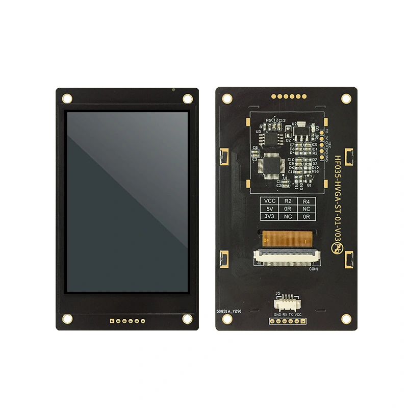 3.5" UART LCD HMI Display - UART TTL interface, No Code, 3.5inch, 320×240, Without Touch Screen - For Arduino, Rapberry Pi, STM32, MINI PC
