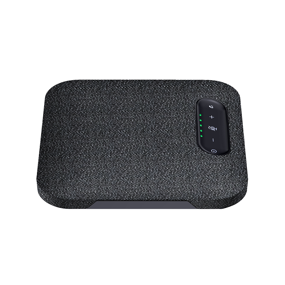 POD5 USB & Bluetooth Speakerphone with Extension Mics Dynamic Background Noise Reduction Hi-Fi audio Range Up to 8 Meters