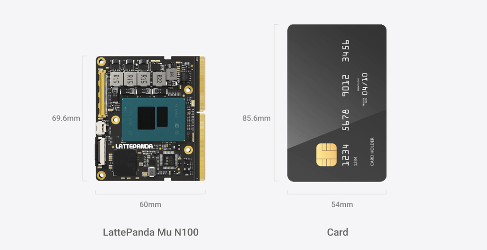 LattePande MU - A micro x86 compute module fits unique solutions.