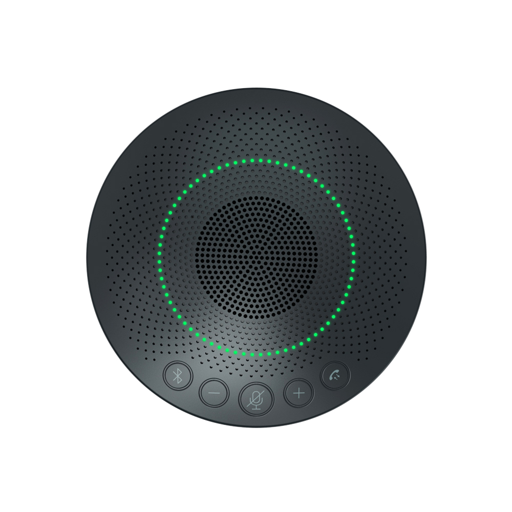 POD3 Bluetooth Speakerphone Conference Microphone Omnidirectional Computer Mic Pickup Touch-Sensor Button Support Voice Location