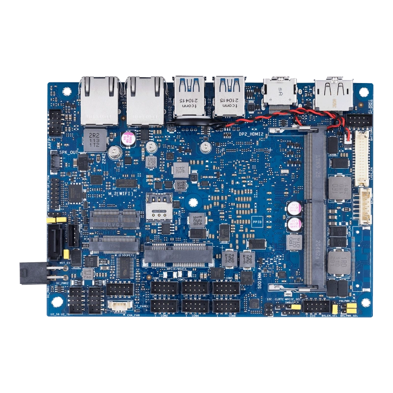 C786ES-IM-AA 3.5" Single Board Computer with Intel Core i7-8665UE Processor - Up to 6 COM ports, includes 2 x RS 232/422/485