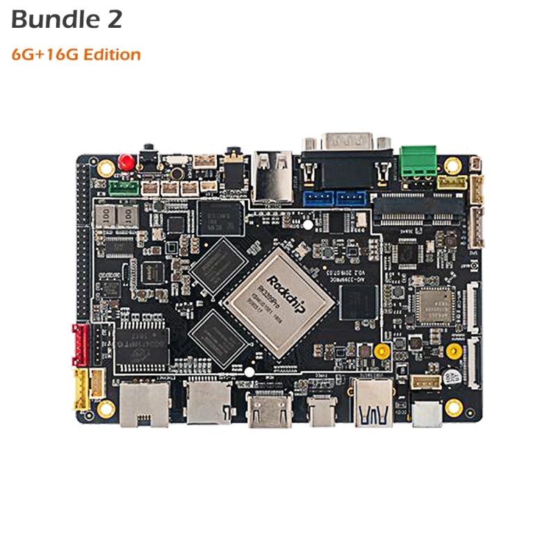 Firefly AIO-3399ProC RK3399Pro Single Board Computer for Aiot Cortex-A72 Cortex-A53 LPDDR3 Linux+QT/Android/Ubuntu sbc