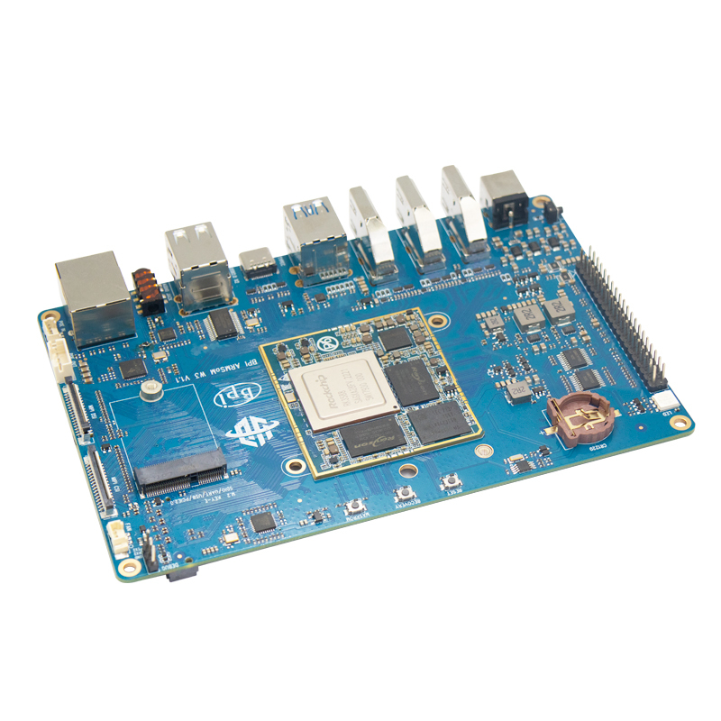 BPI-W3 SBC features Rockchip RK3588 SoM, M.2 NVMe socket, 2.5GbE, up to 8K@60 HDMI output and input