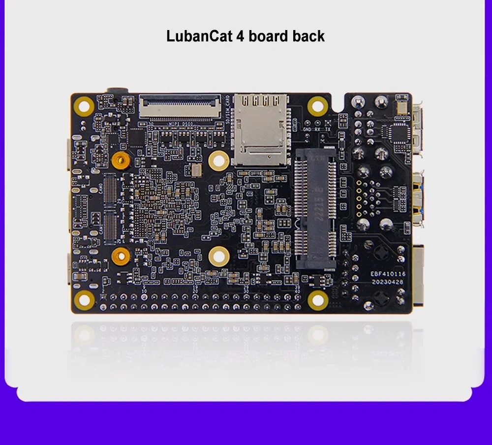 Lubancat 4 - 8K Card Computer - Raspberry Pi Size - RK3588S