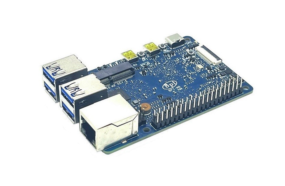 BPI-M6 with Senary(Synaptics) VS680 design ,onboard 4G LPDDR4 and 16G eMMC