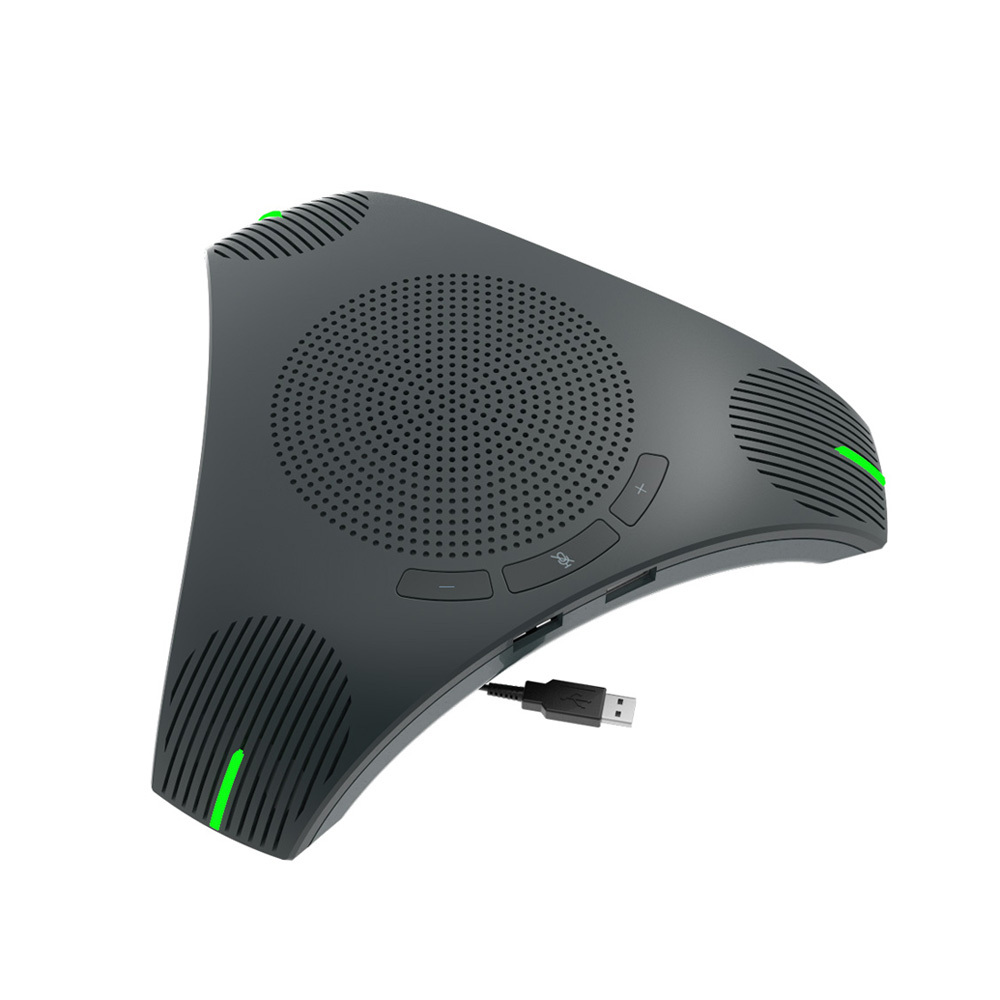 PODmini USB Speakerphone Conference Microphone Omnidirectional Computer Mic 360°Voice Pickup Skype/Video Conference/OnlineCourse
