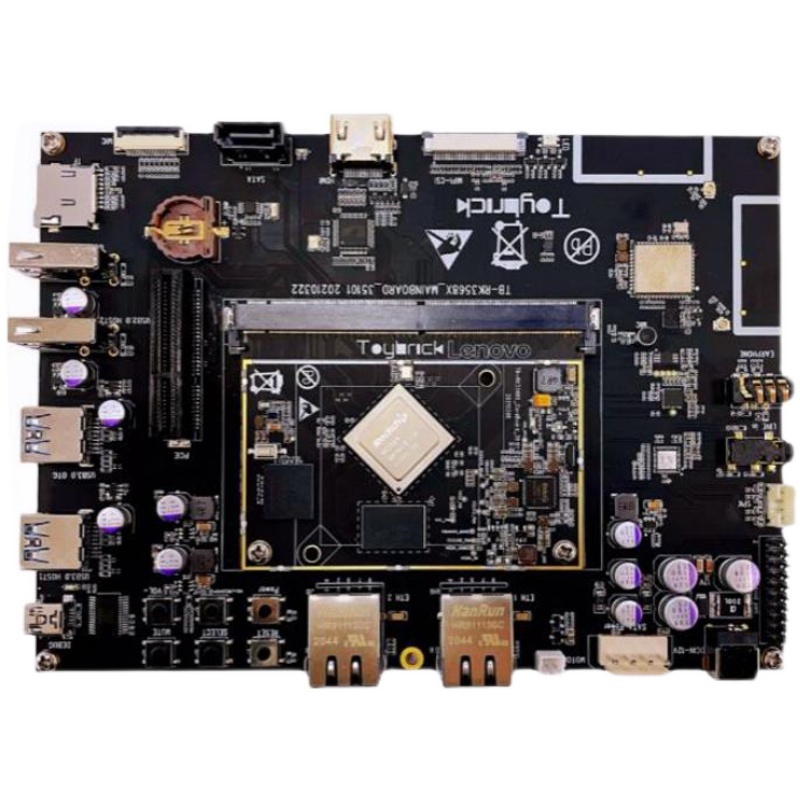 youyeetoo TB-RK3568X Rockchip RK3568 AI MainBoard Mali-G52 GPU 4-core 64-bit up to 2.0GHz NPU 0.8T Support Android Linux