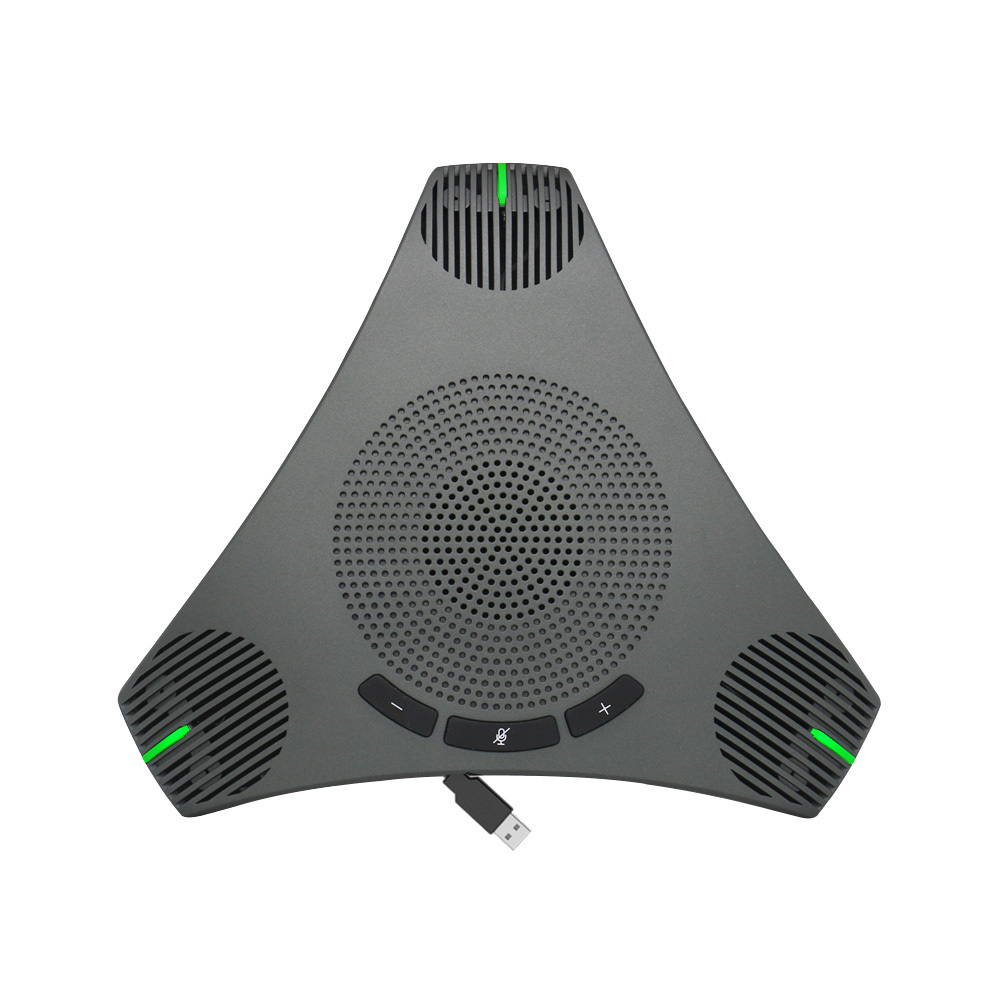 PODmini USB Speakerphone Conference Microphone Omnidirectional Computer Mic 360°Voice Pickup Skype/Video Conference/OnlineCourse