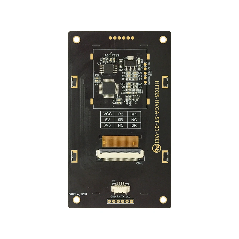 3.5" UART LCD HMI Display - UART TTL interface, No Code, 3.5inch, 320×240, Without Touch Screen - For Arduino, Rapberry Pi, STM32, MINI PC