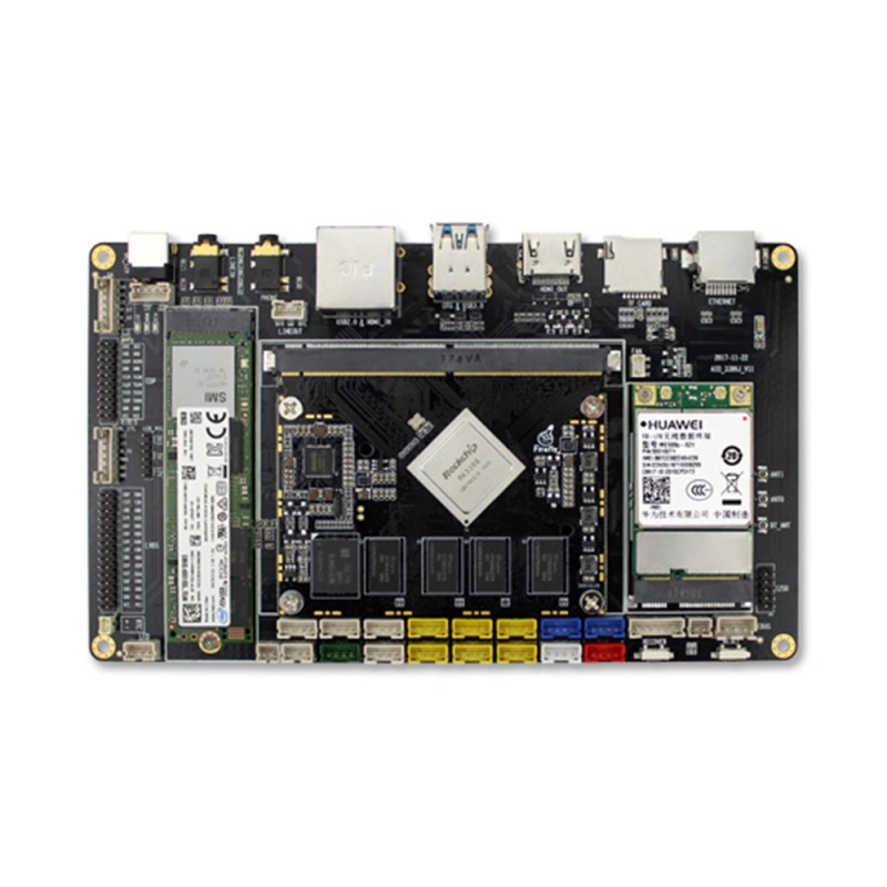 Firefly AIO 3399J Six-Core 64-Bit High-Performance 2GB DDR3 Dual-Channel 64-bit RAM Micro Controller Board  with HDMI-IN for AI