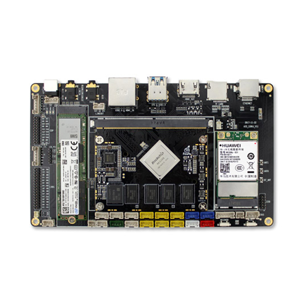 Firefly AIO 3399J Six-Core 64-Bit High-Performance 2GB DDR3 Dual-Channel 64-bit RAM Micro Controller Board  with HDMI-IN for AI