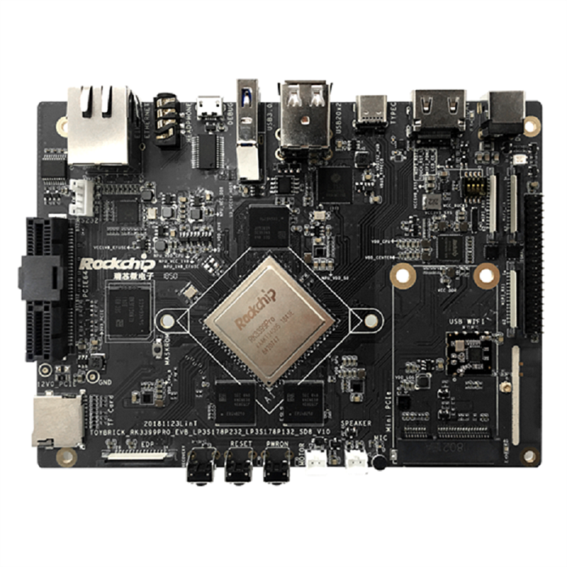youyeetoo TB-RK3399ProD AI Development Kit RockChip RK3399Pro Mali-T860MP4 GPU 8-bit/16-bit Inference Supports Android/linux