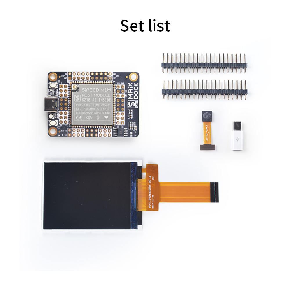 Sipeed M1 M1W Dock K210 Dev. Board 1st RV64 AI board for Edge Computing