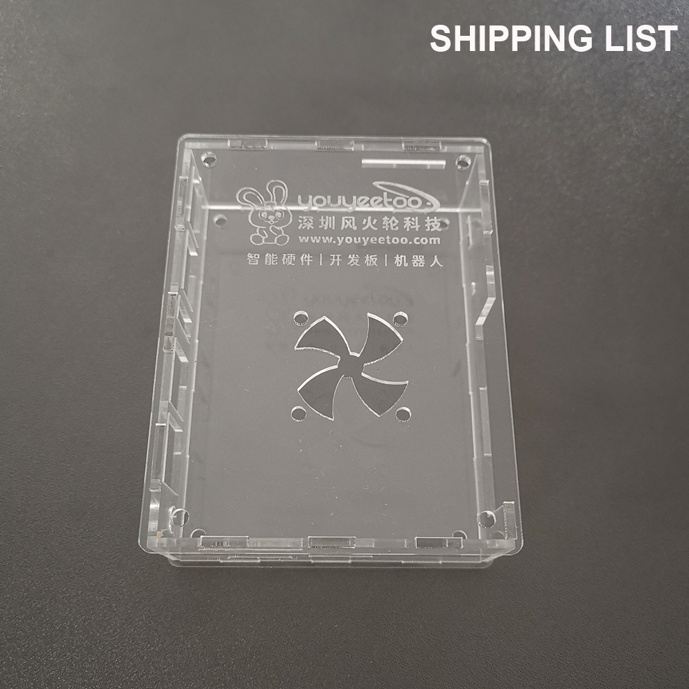 Acrylic Case for Visionfive 2, Visionfive V2 Case with heatsink/fan set