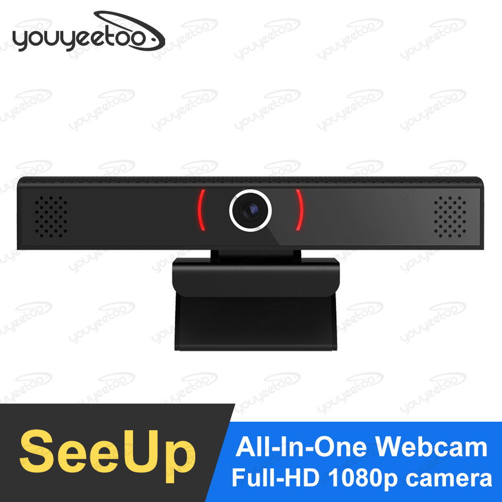 SeeUp Full-HD 1080p Camera Integrated HiFi audio Built-in Speaker & Microphone Acoustic Echo&Noise Cancellation Videoconferencia