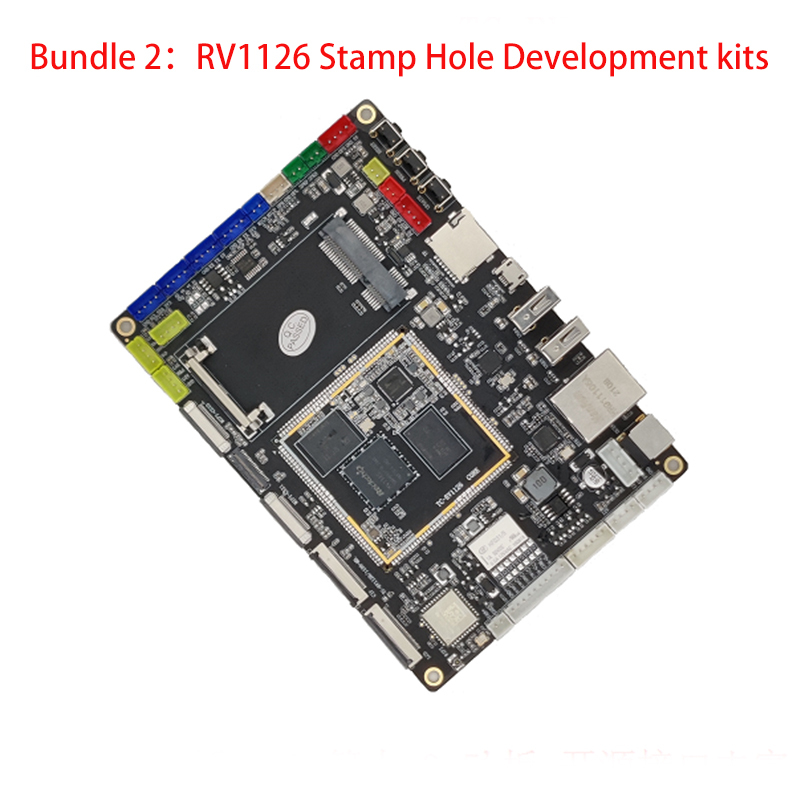 Thinkcore TC Rockchip RV1126/ RV1109 Stamp Hole Development kits Quad-core ARM Cortex-A732-bit 2.0 Tops NPU Supports Linux