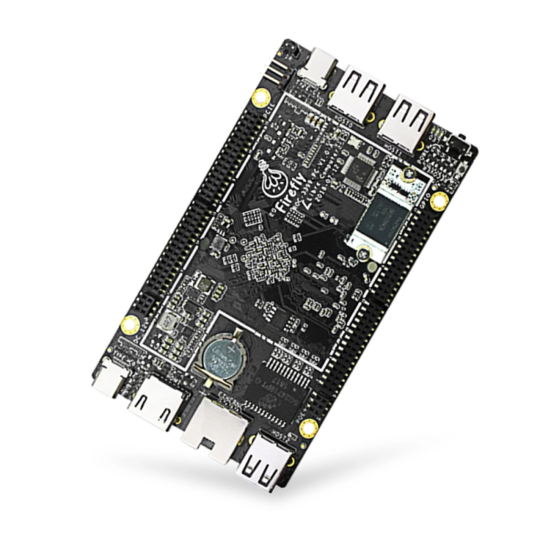 Firefly ROC-RK3399-PC Six-Core 64-Bit High-Performance 4GB LPDDR4 Dual-Channel 64-bit RAM Single Board Computer