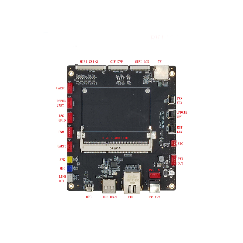 Smartfly Rockchip RV1126/ RV1109 Gold Finger Development kits Quad core ARM Cortex A7 32 bit 1GB + 8GB Supports Linux Buildroot