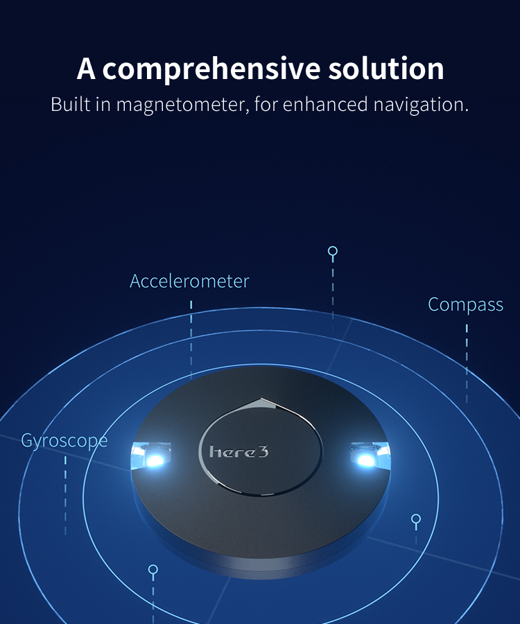 HEX Here3+ CAN GNSS GPS Module with iStand