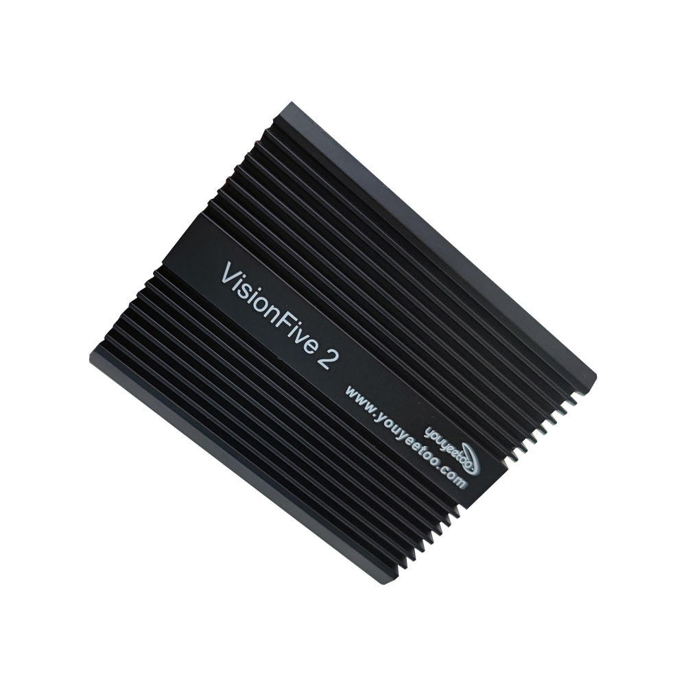 youyeetoo VisionFive V2 Metal Motherboard Case - Robust and Durable with Fit-for-Purpose Design and Heat Dissipation, Dustproof for Engineers, Mechanics, and Hardware Enthusiasts