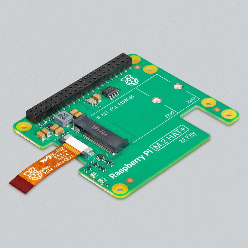 Raspberry Pi AI Kit - Raspberry Pi M.2 HAT+ with a Hailo AI acceleration module，Hailo-8L, 13 TOPS