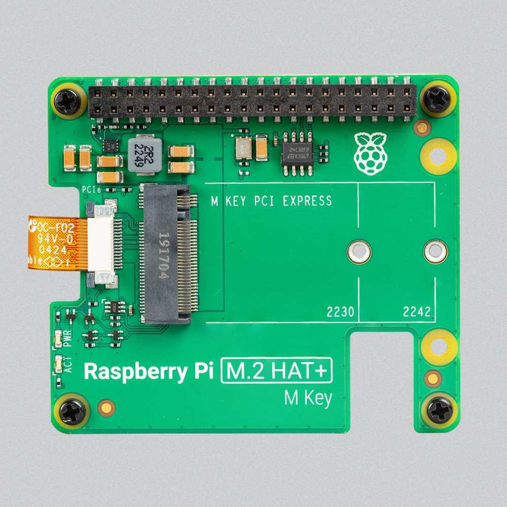 Raspberry Pi AI Kit - Raspberry Pi M.2 HAT+ with a Hailo AI acceleration module，Hailo-8L, 13 TOPS