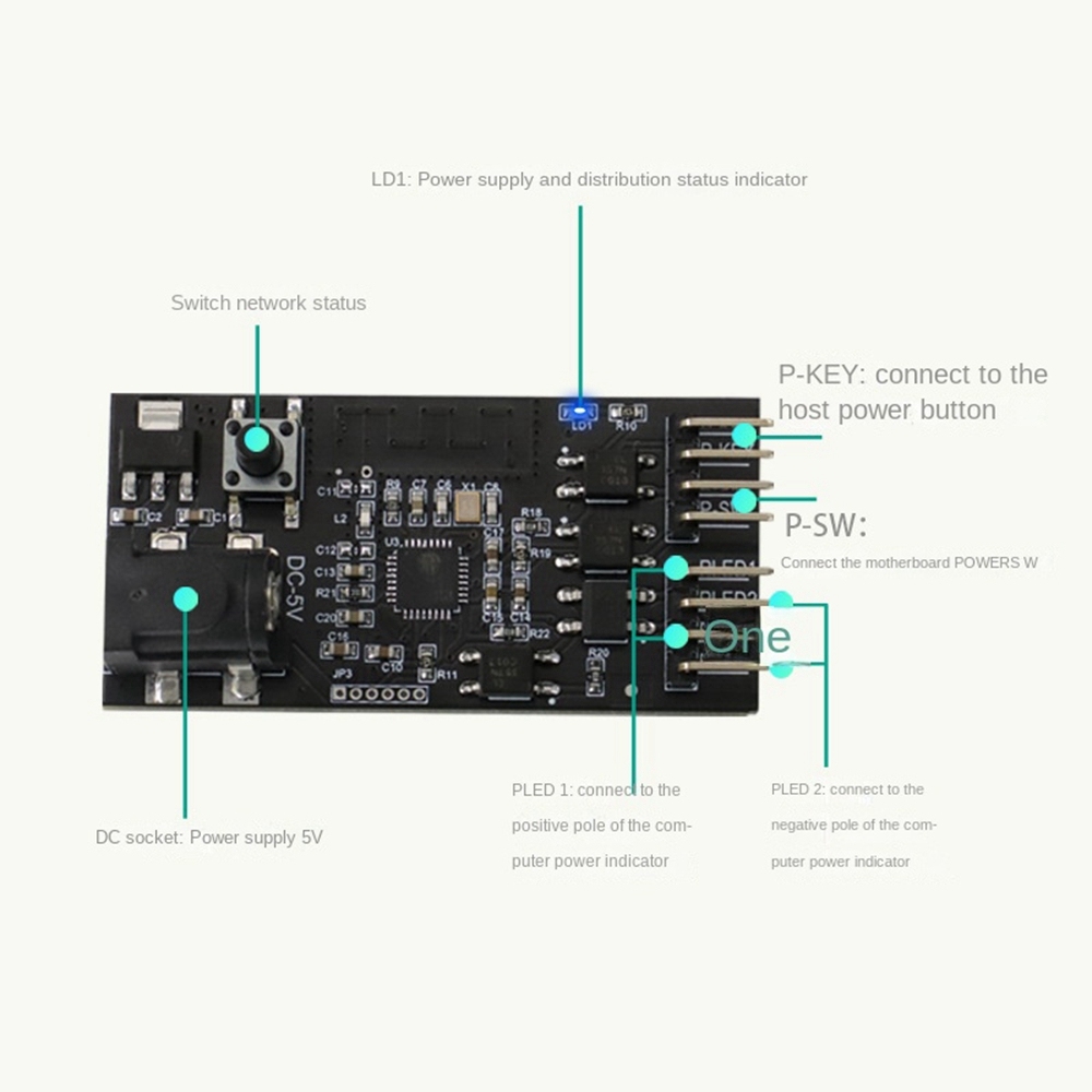 Computer Remote Switch Machine Module - Mobile Phone Remote Control Module Automatic Reminder Operation -XY-WPCL XY-WPCE