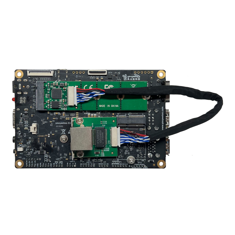 2.5G M.2 Ethernet Card - 2500MbpsLAN Card, RJ45, Intel I225 Chipset - B+M key, A+E key