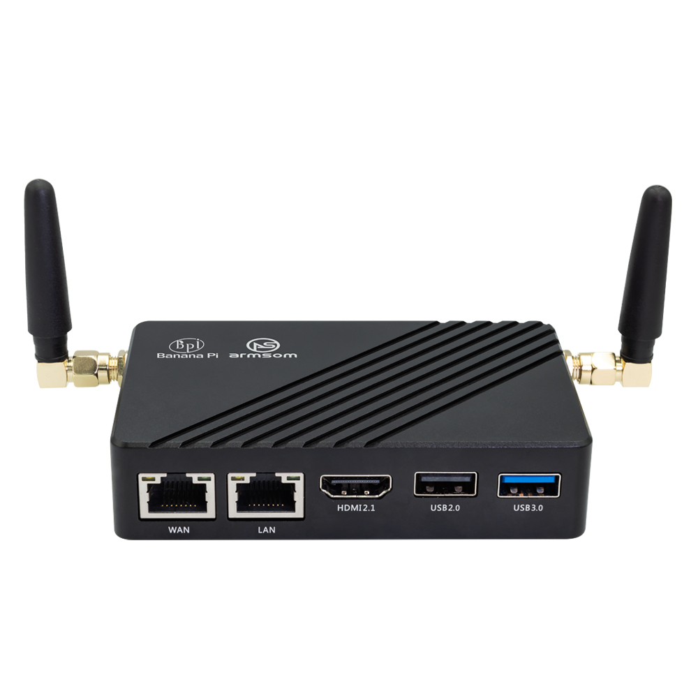 Banana Pi BPI-M5 Pro with Rockchip RK3576 - Up to 16GB RAM, 4K@120fps, 6TOPS NPU, Dual GbE, Onboard WIFI6 / BT5