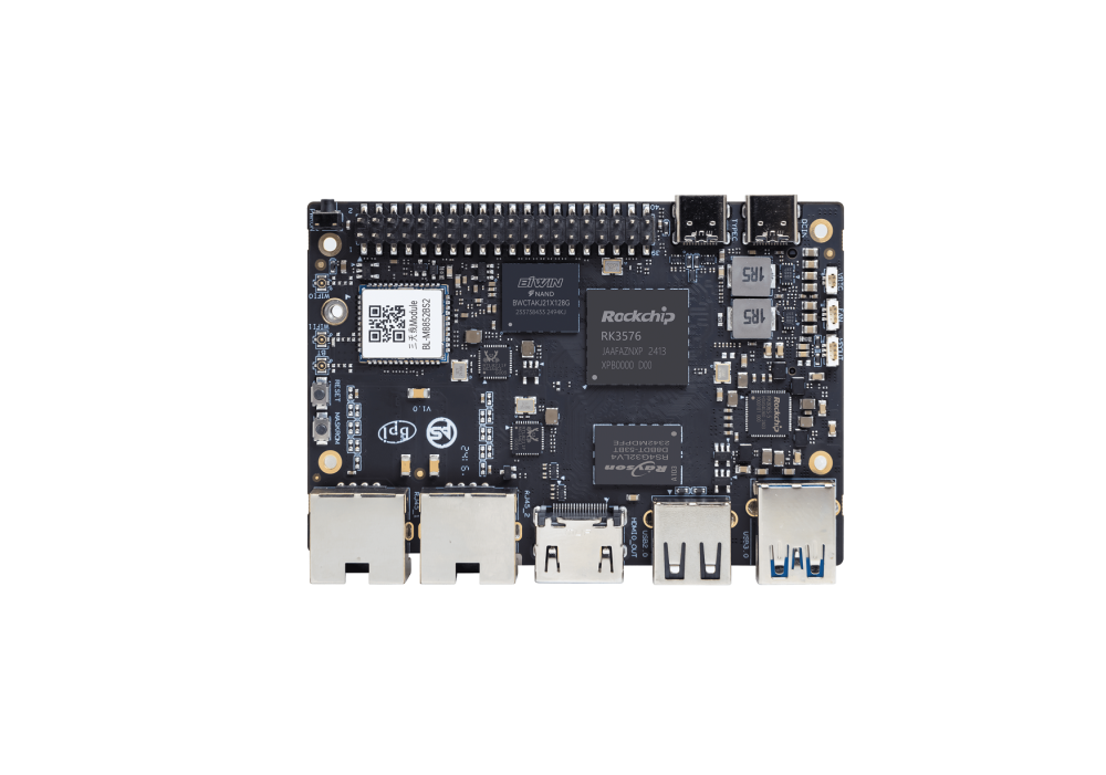 Banana Pi BPI-M5 Pro with Rockchip RK3576 - Up to 16GB RAM, 4K@120fps, 6TOPS NPU, Dual GbE, Onboard WIFI6 / BT5