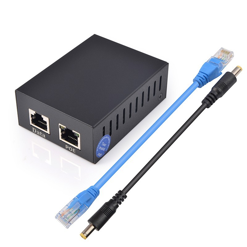 POE Splitter IEEE802.3bt  Gigabit 12V/5A 60W 1500V High voltage isolation