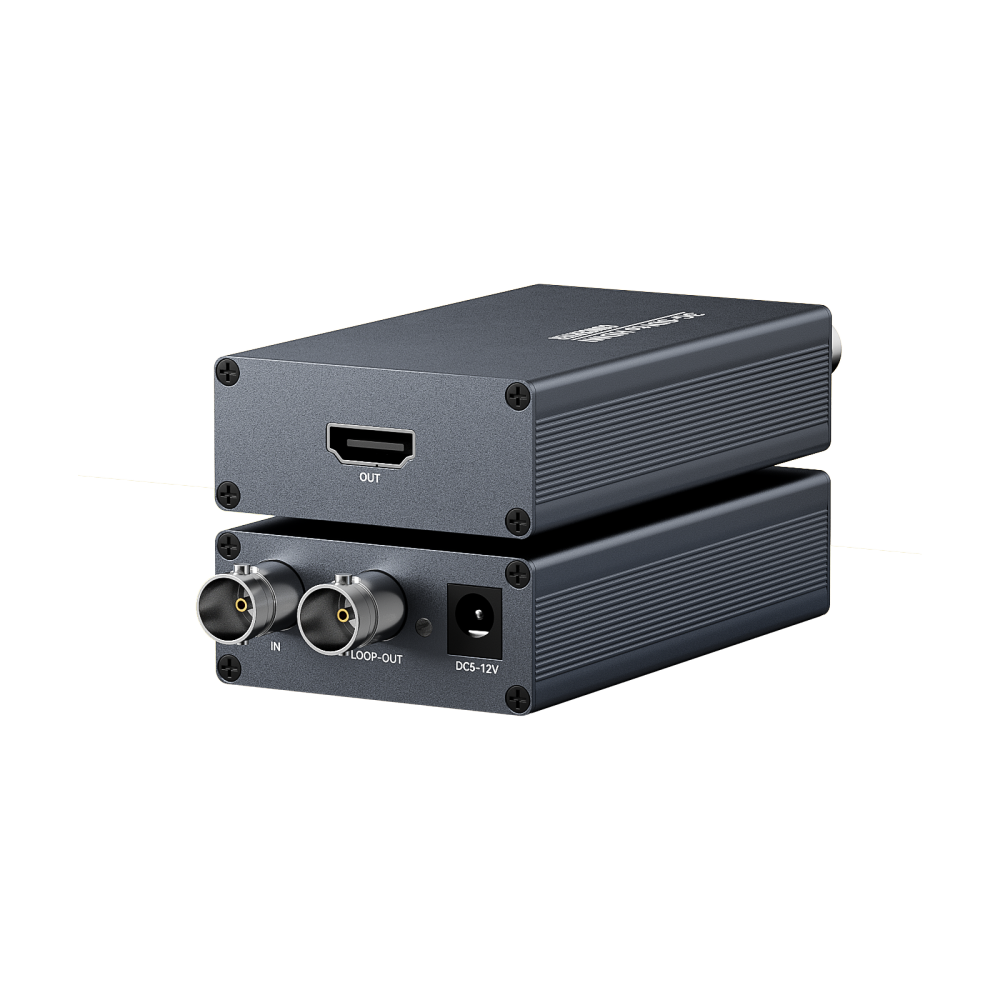 3G-SDI to USB3.0 Capture Card - SDI to USB 3.0 with HDMI Loopout, 1080P 60Fps SDI HDMI Video Audio Capture for Game Streaming Video Recording for Windows, Linux, OS