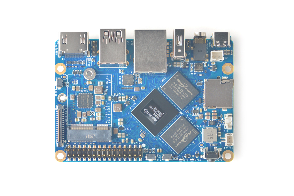 FriendlyElec NanoPi M6 - Embedded Android Host, RK3588S, Up to 32GB RAM, Built-in LCD Display Support 8K