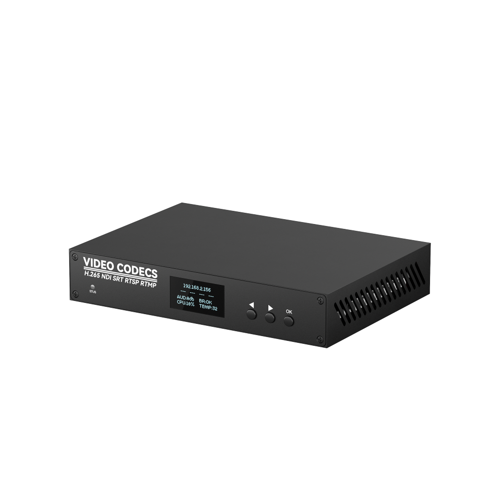 DEC2 2 - Channel HDMI Decoder, 4KP60 Decoder, SRT, NDI, RTMP Live Streaming Push