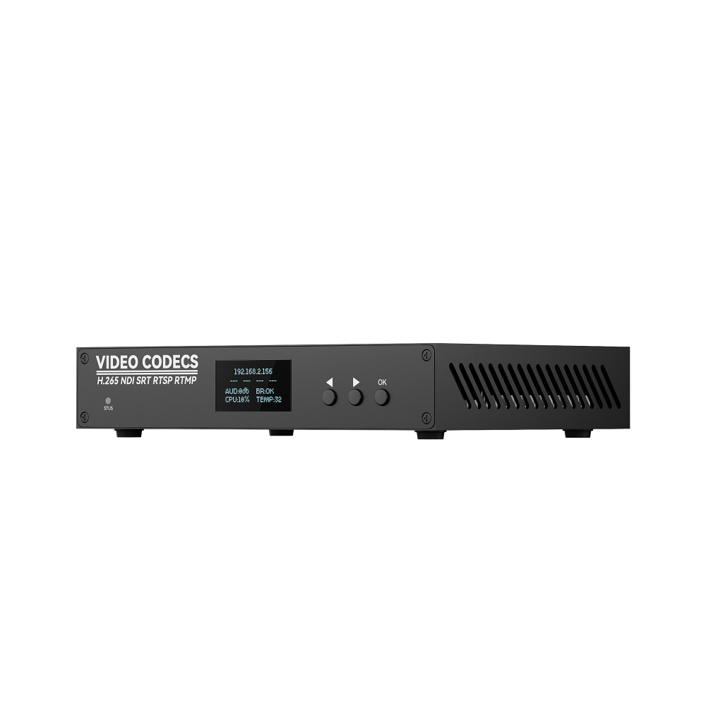 DEC2 2 - Channel HDMI Decoder, 4KP60 Decoder, SRT, NDI, RTMP Live Streaming Push