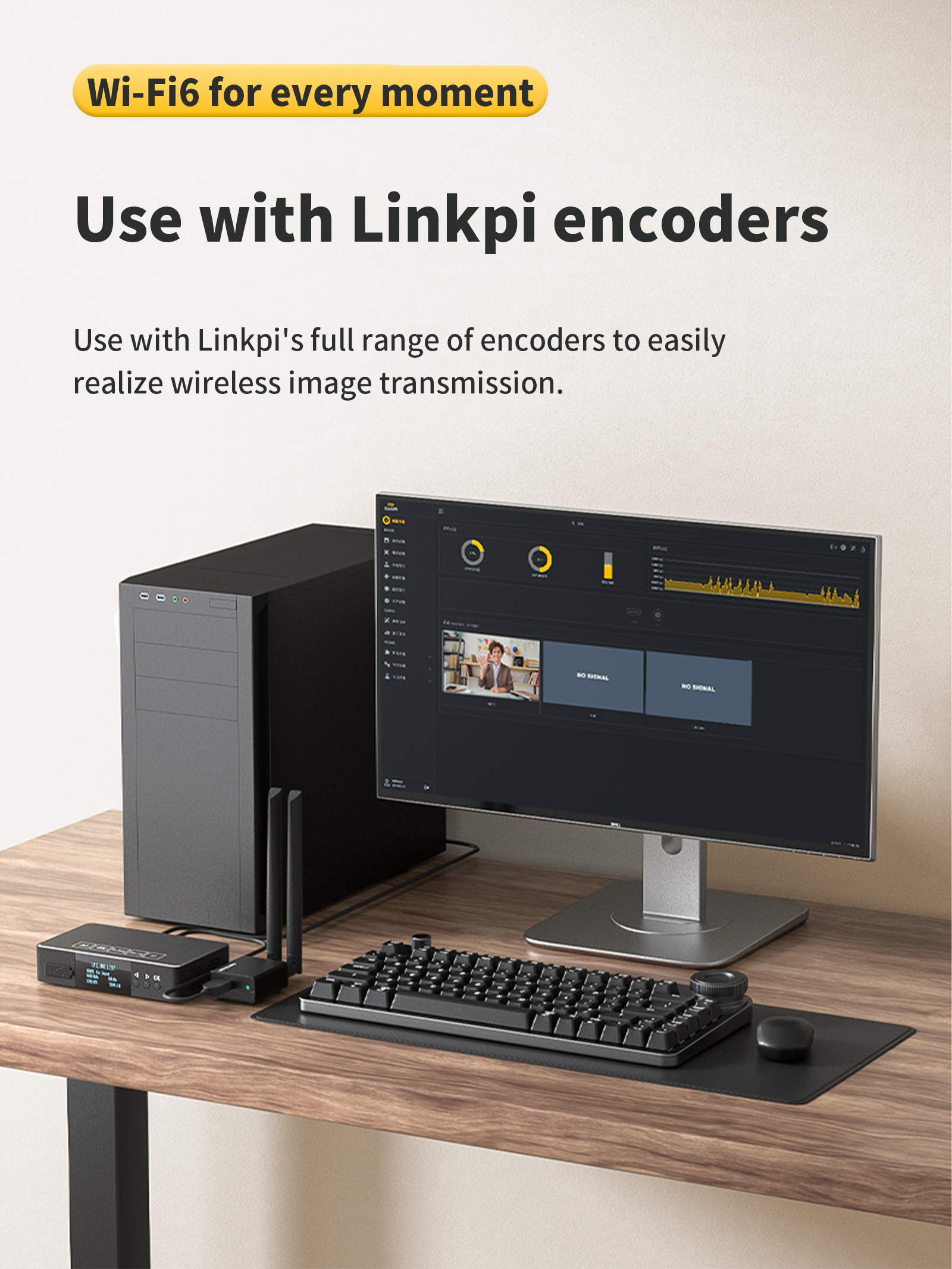 LinkPi ENC1-V3 NDI Encoder - ENC1 V2 upgraded version, RTSP/RTMP/HTTP/HLS