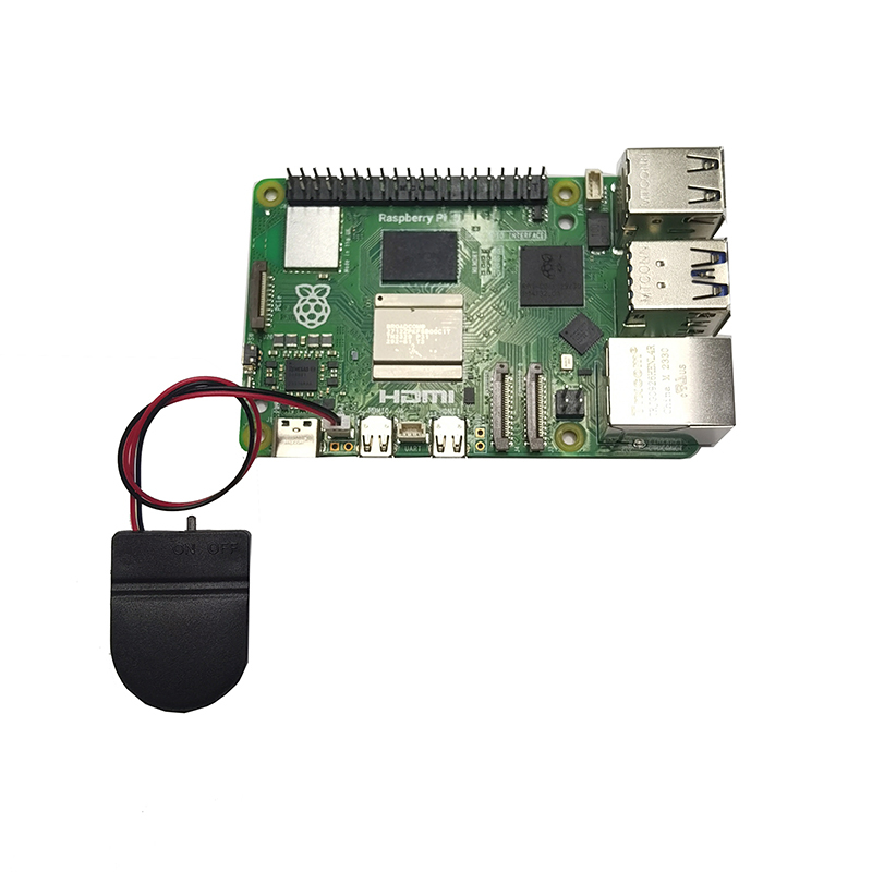 CR2032 RTC Battery Battery Box with ON/OFF Switch - Battery Compartment Battery Connector - Raspberry pi 5 youyeetoo x1