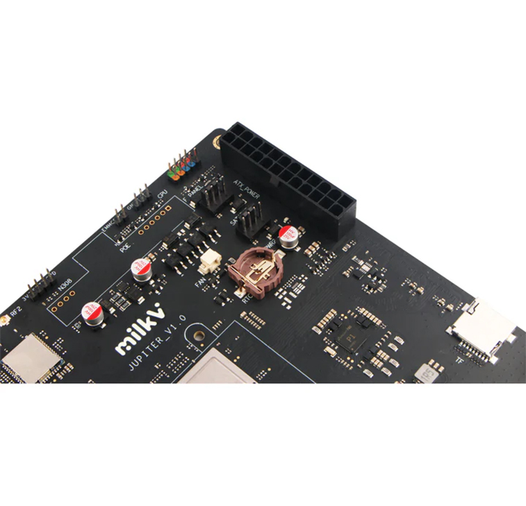 Milk-V Jupiter, Spacemit K1 Octa-core RVA22 RVV1.0 RISC-V SoC, 2TOPS Mini-ITX