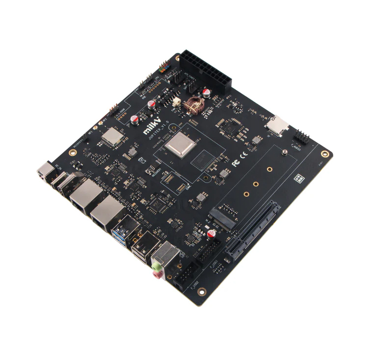Milk-V Jupiter, Spacemit K1 Octa-core RVA22 RVV1.0 RISC-V SoC, 2TOPS Mini-ITX