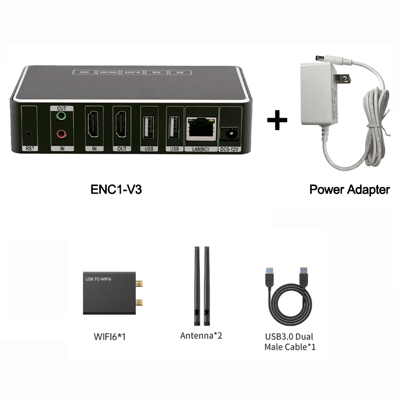 LinkPi ENC1-V3 NDI Encoder - ENC1 V2 upgraded version, RTSP/RTMP/HTTP/HLS