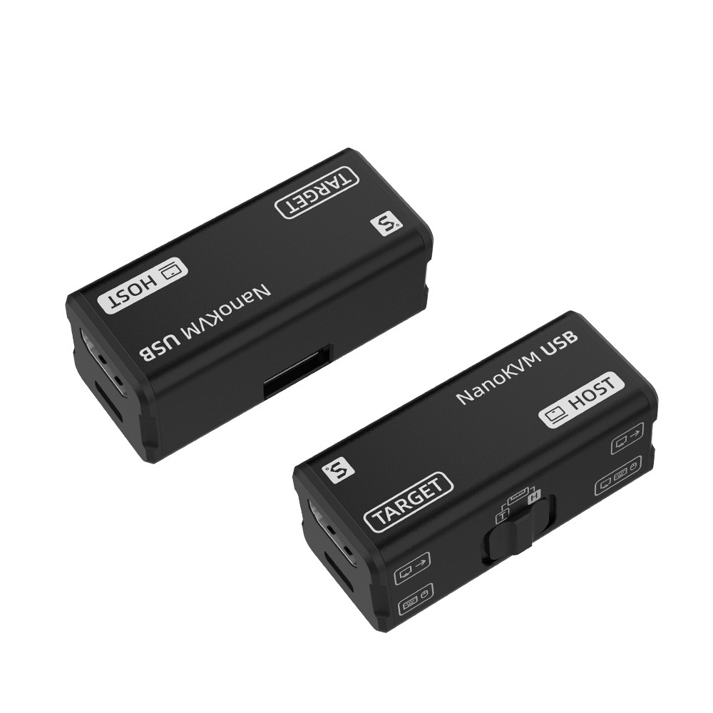 Sipeed NanoKVM USB - 4K KVM-over-USB solution,1 - Click to Simplify Headless Device Mgmt, Bid Farewell to Complexity . Lightweight, fast and seamless.