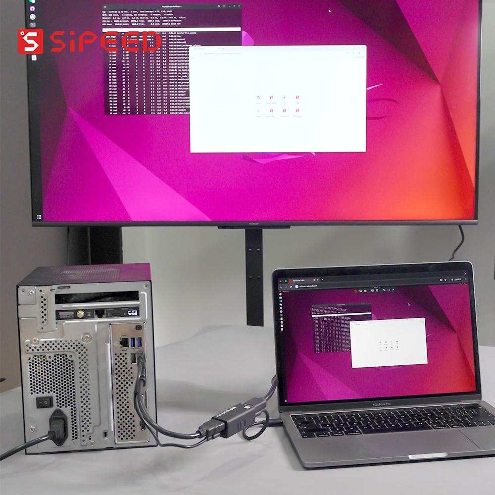Sipeed NanoKVM USB - 4K KVM-over-USB solution,1 - Click to Simplify Headless Device Mgmt, Bid Farewell to Complexity . Lightweight, fast and seamless.
