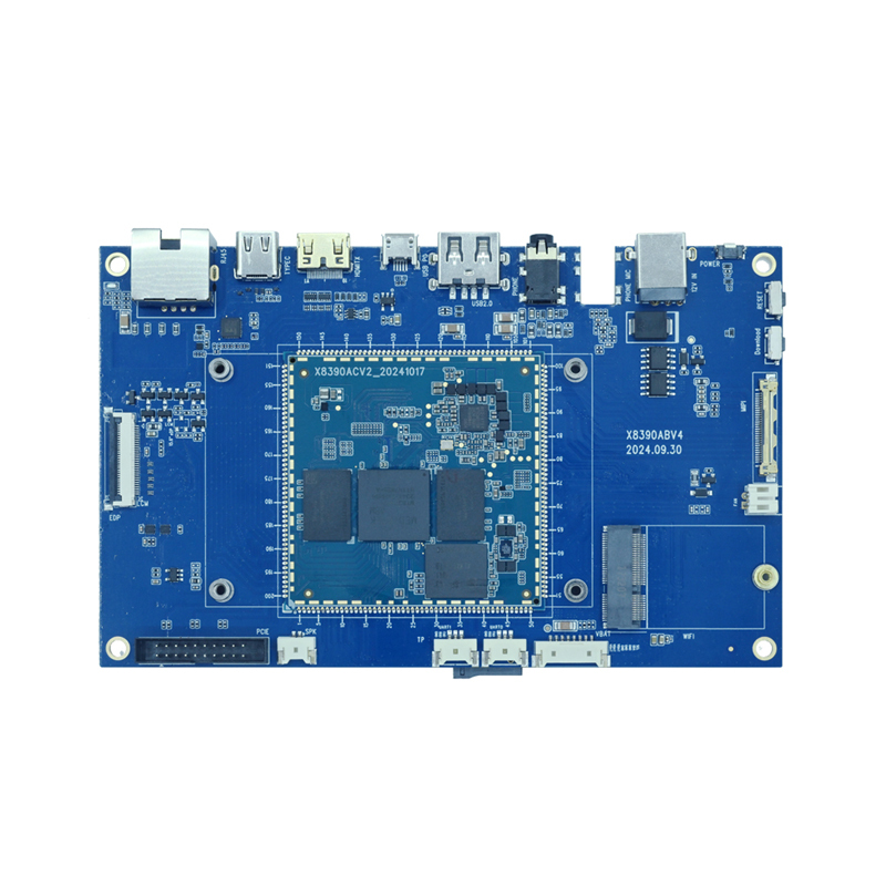 X8390ABV4 MediaTek Development Board Motherboard - MediaTek Genio 510/700 (MT8370/MT8390) Edge-AI IoT Platform